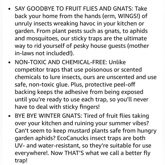 $2 Add-On 🆕Flying Insects Trap 3-Pack - Picture 10 of 16